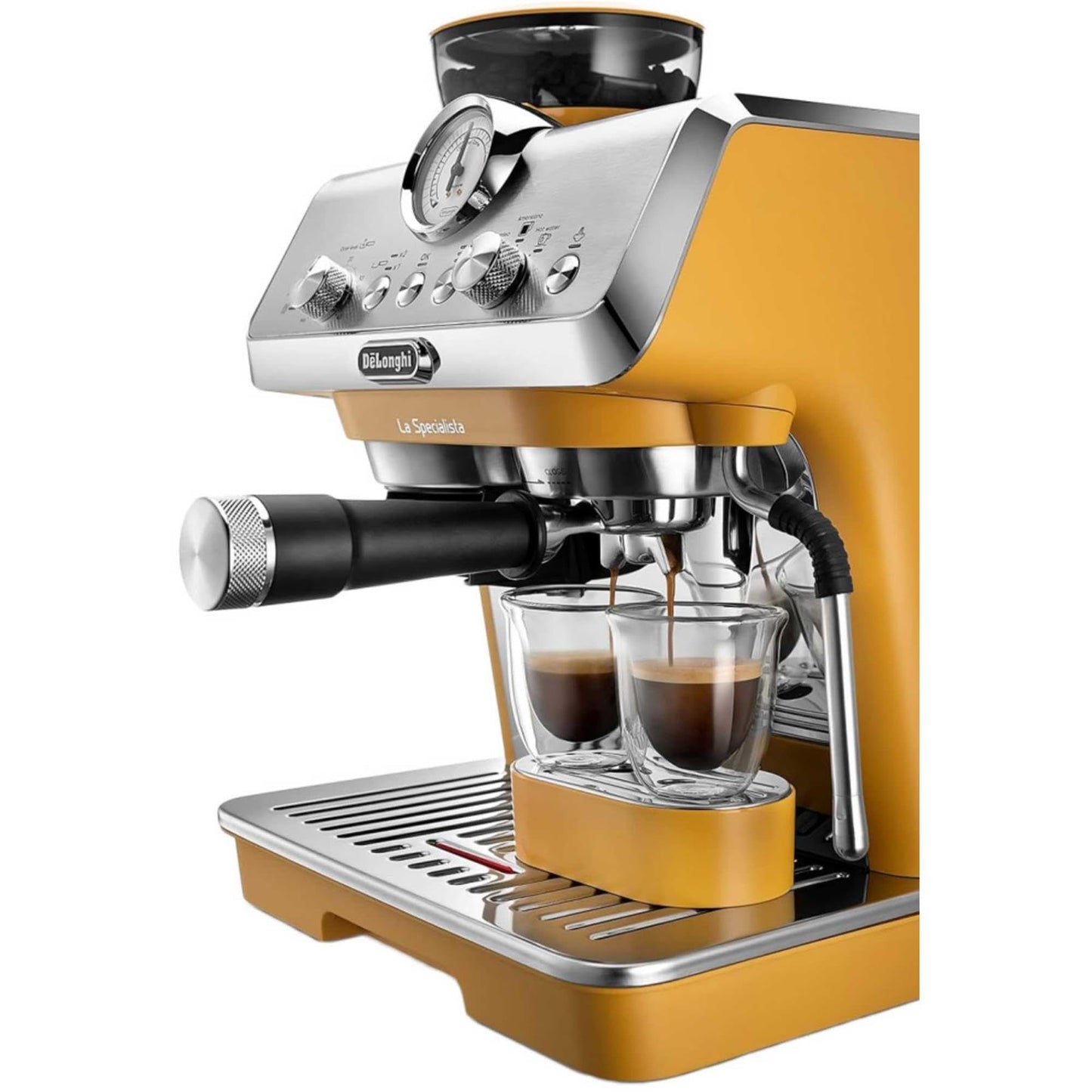 De'Longhi La Specialista Arte EC9155.W, Barista Pump Espresso Machine, Bean to Cup Coffee and Cappuccino Maker, 8 Grinding Settings, MyLatte Art Frothing Wand, 1550W, White