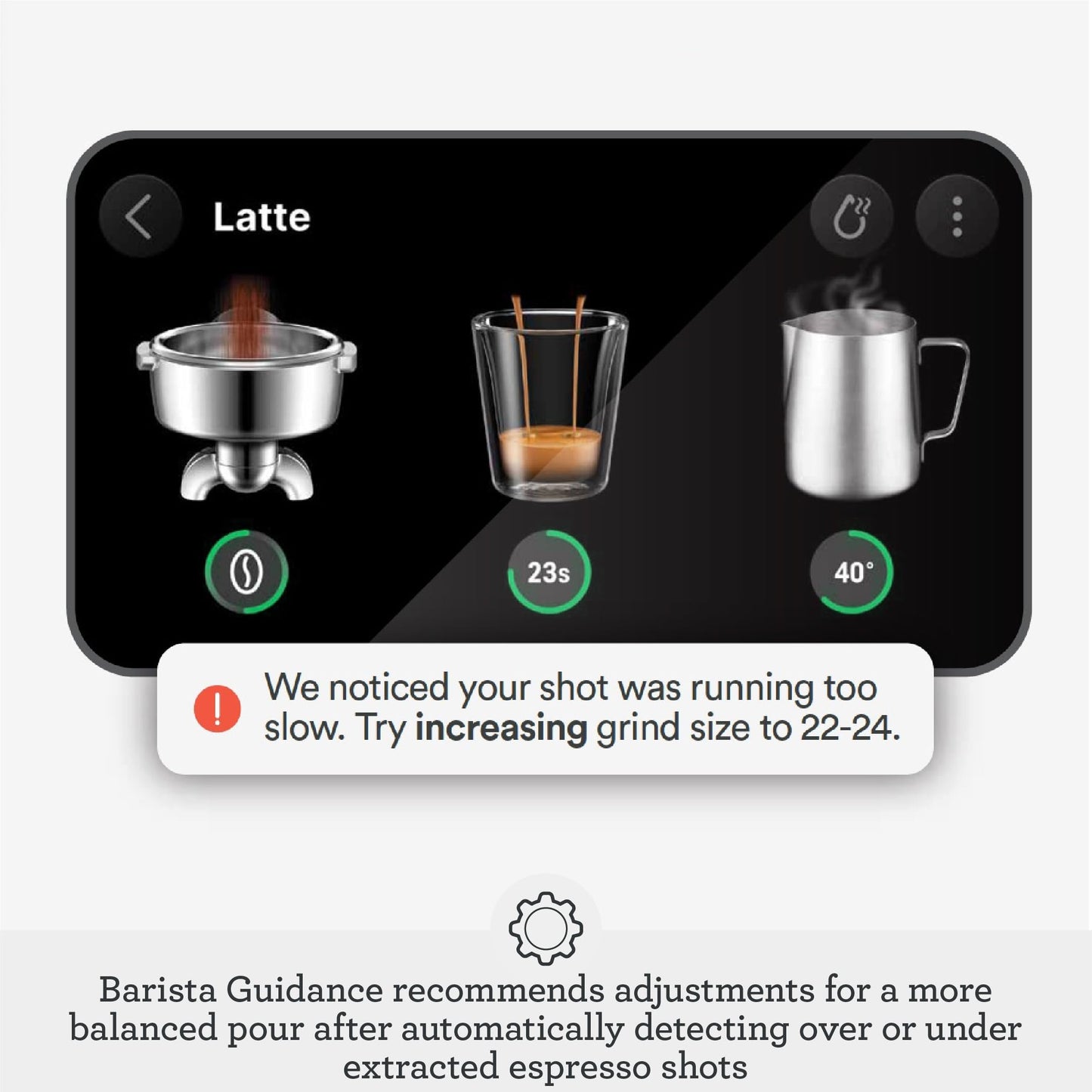 Sage - The Oracle Jet, Professional Coffee Machine with Manual and Automatic Milk Frother, Brushed Stainless Steel