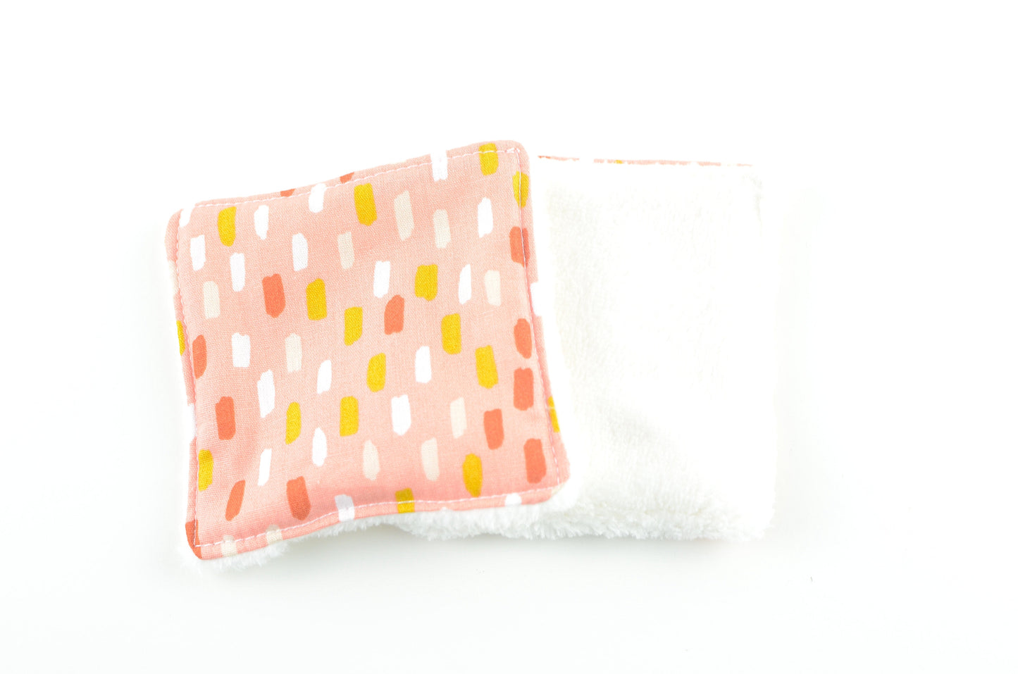 Reusable Peach Makeup Pads