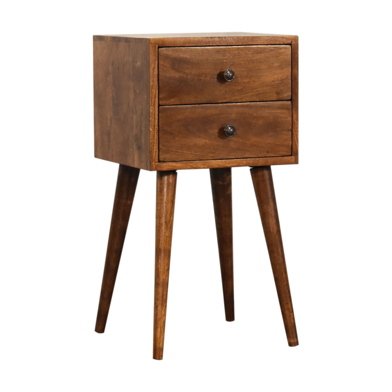 wholesale Mini 2 Drawer Chestnut Bedside for resale