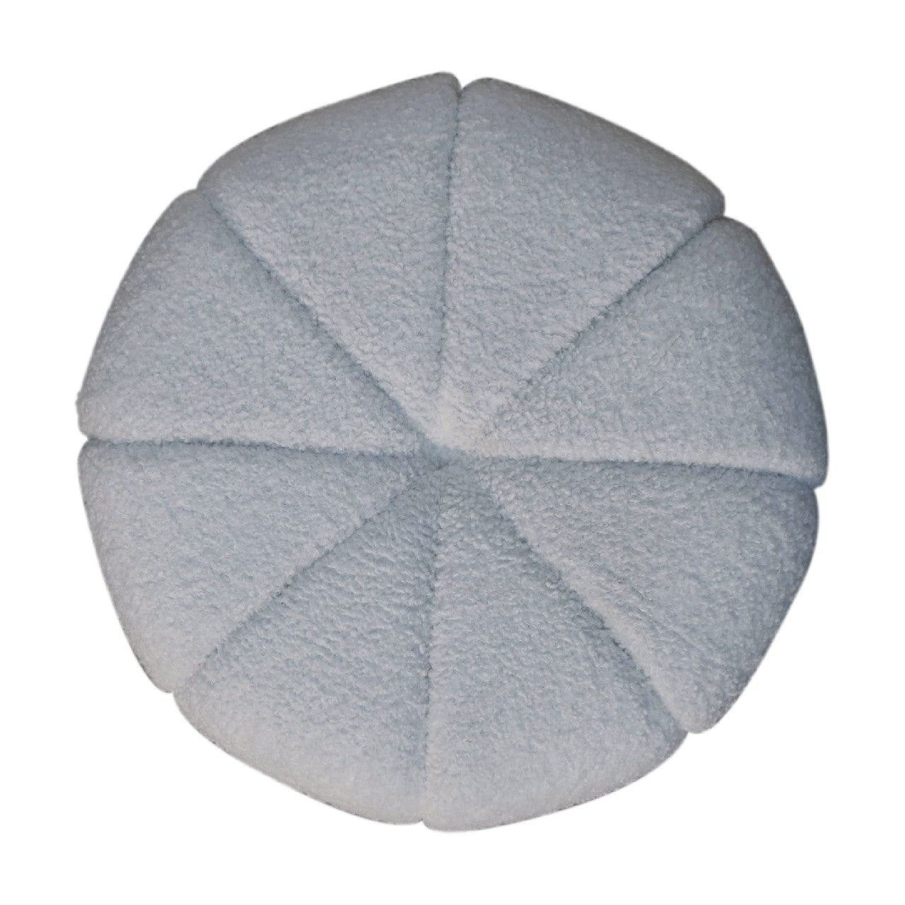 White Boucle Circus Footstool-8