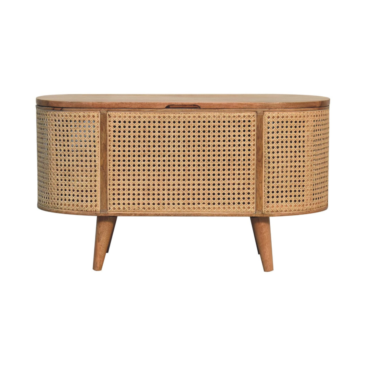 Larrisa Rounded Lid up Blanket Box-1