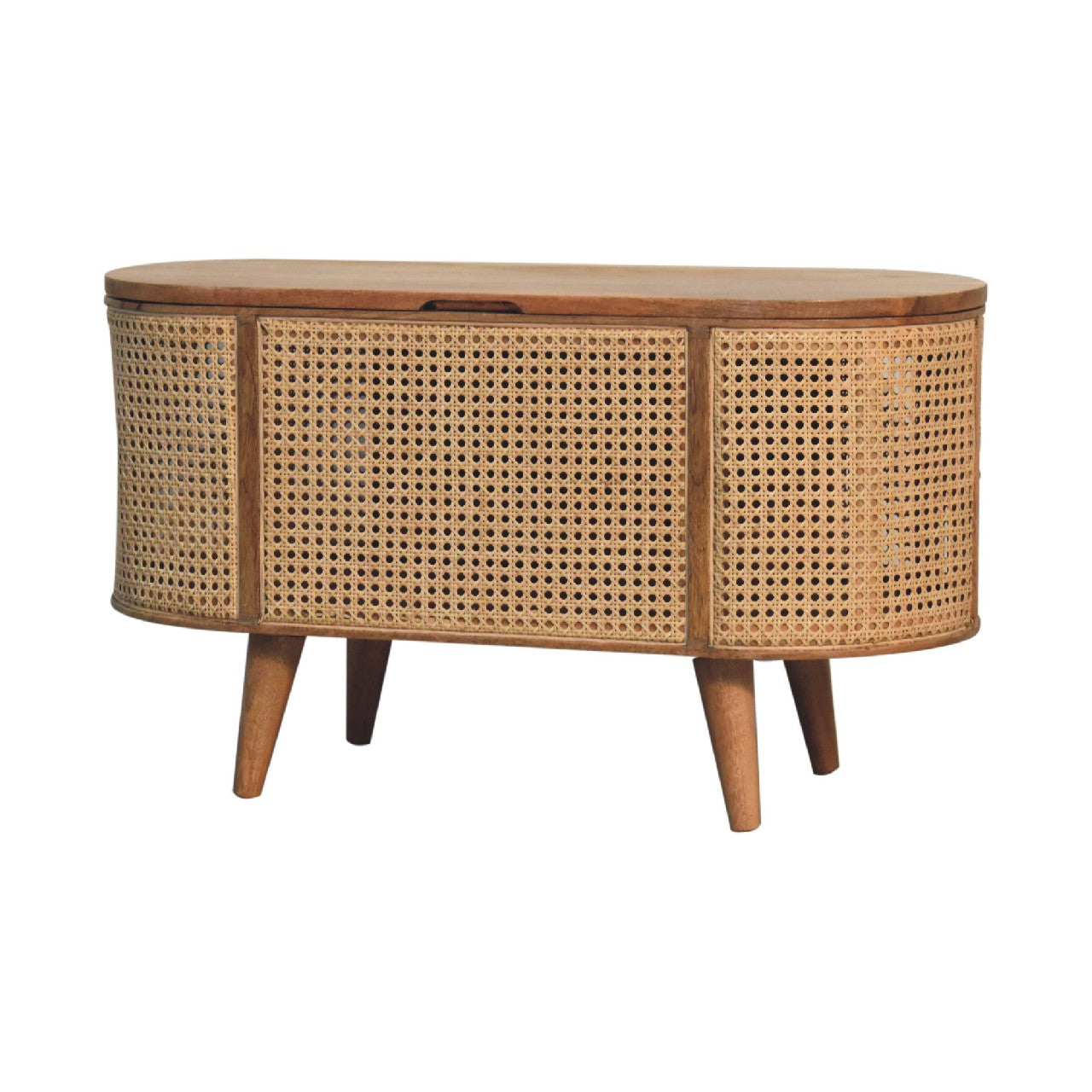 Larrisa Rounded Lid up Blanket Box-2