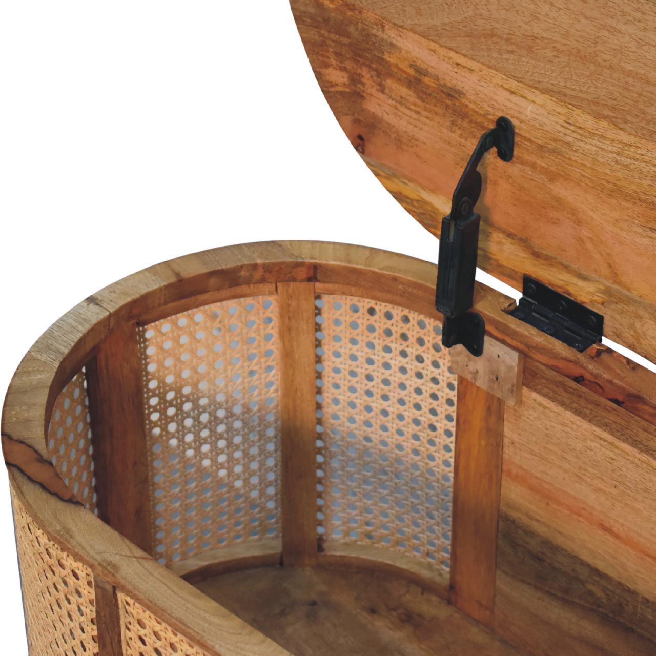 Larrisa Rounded Lid up Blanket Box-7