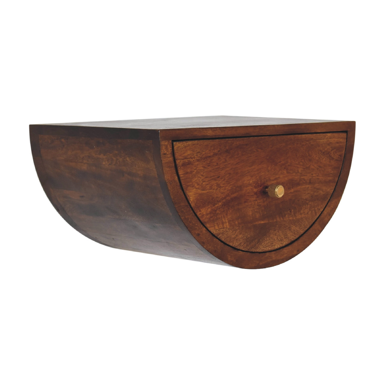 Chestnut Crescent Floating Nightstand-3