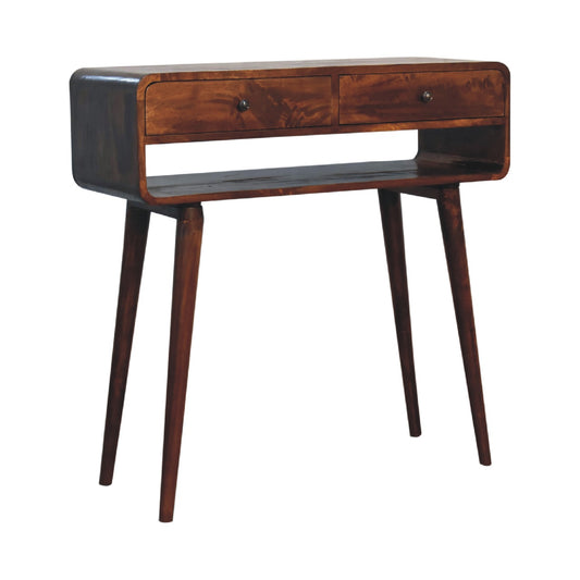 Sonata Chestnut Console Table-1