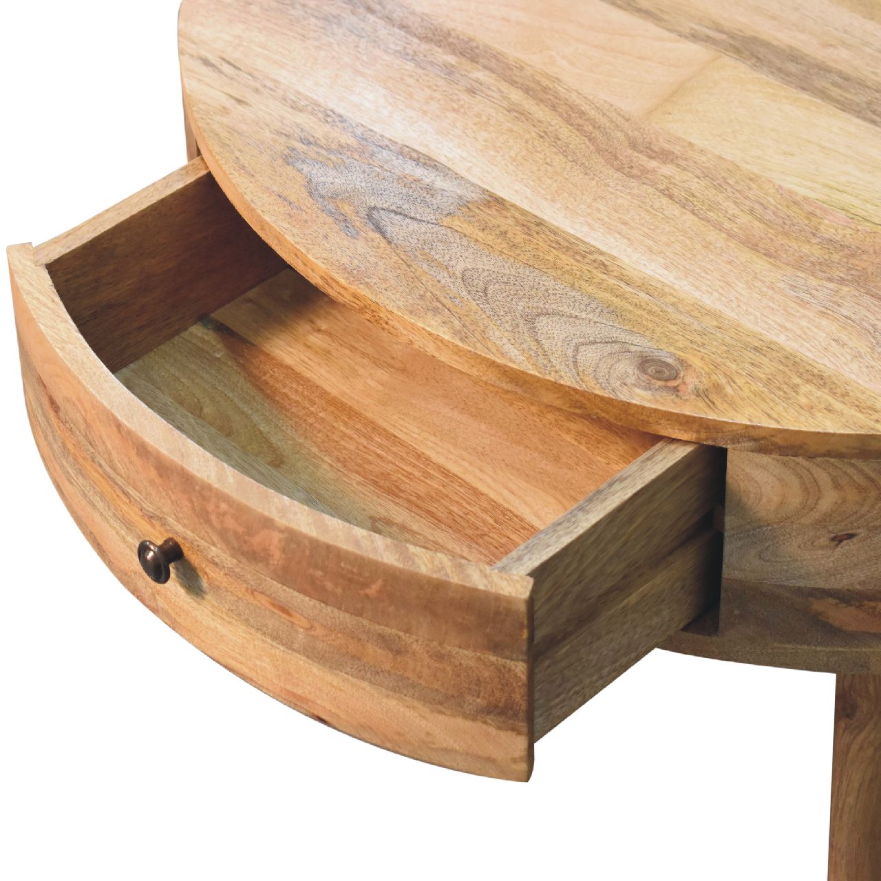 Odyssey Oak-ish Coffee Table-3