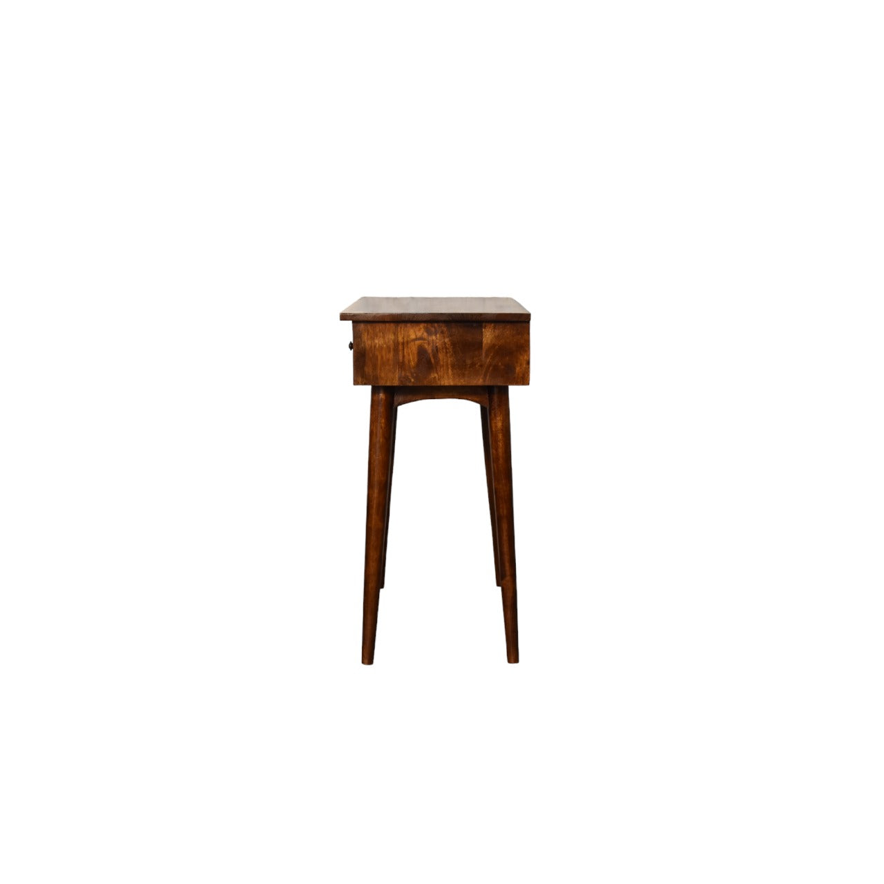 Chestnut Hallway 2 Drawer Console Table-7