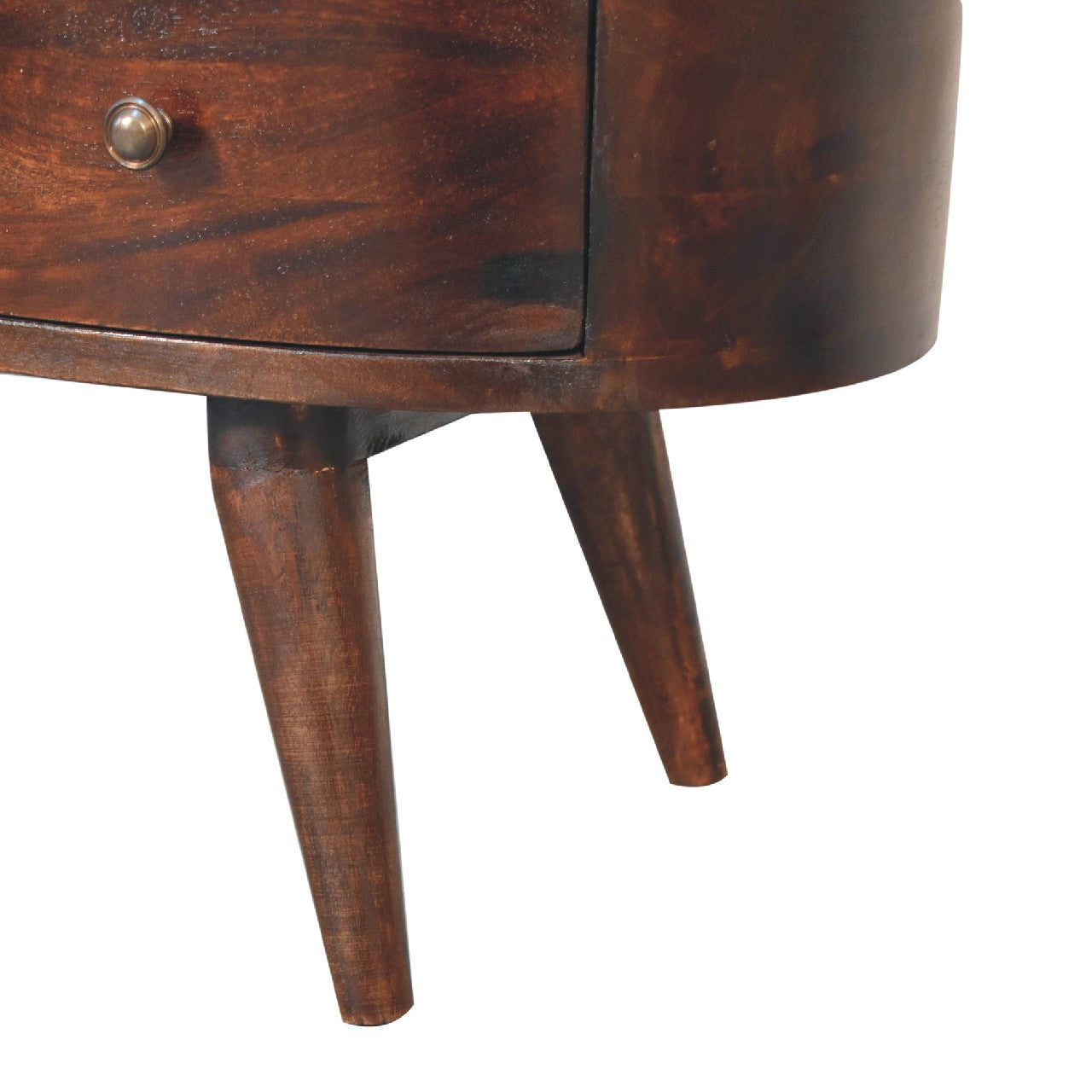 Light Walnut Wave Entertainment Unit-8