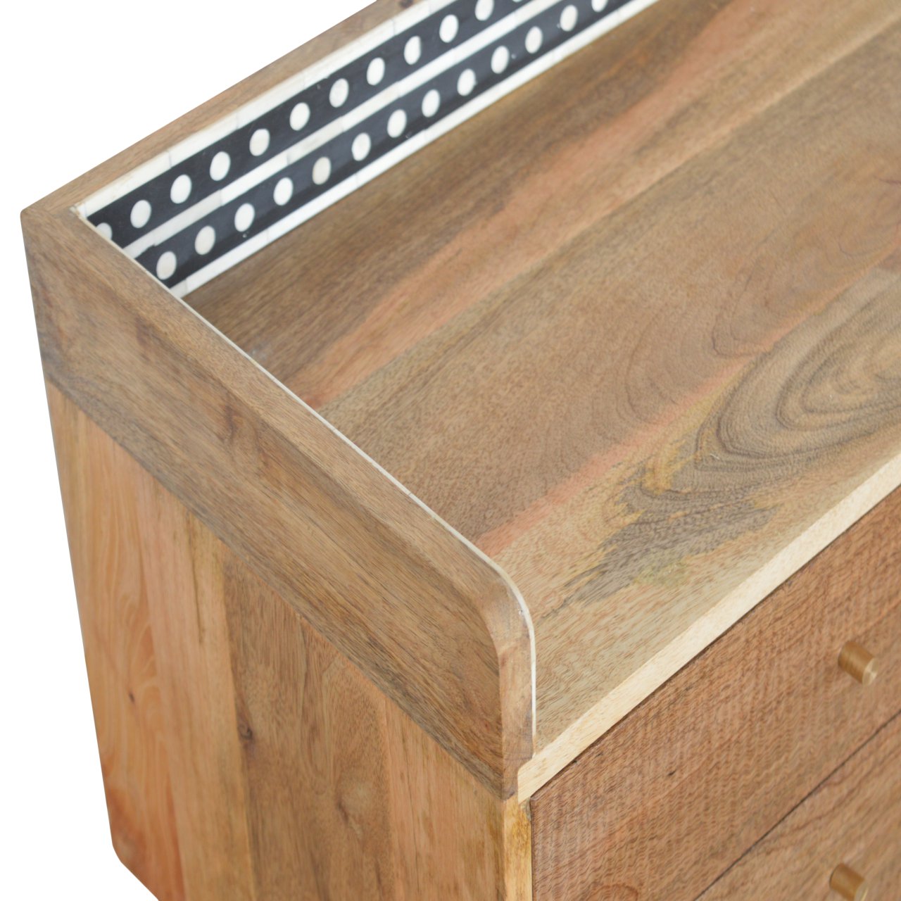Bone Inlay Gallery Back Media Unit-4