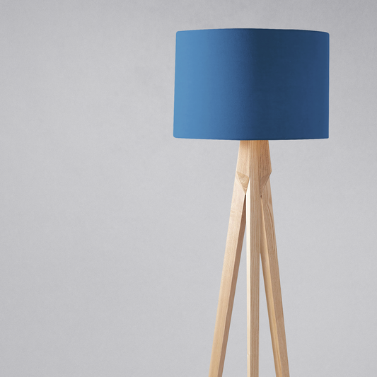 Plain Night Blue Lampshade, Ceiling or Table Lamp Shade