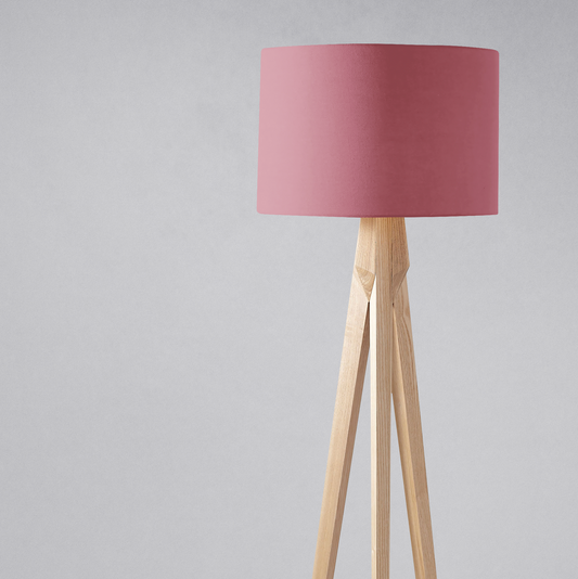 Plain Rosewood Lampshade, Pink Ceiling or Table Lamp Shade