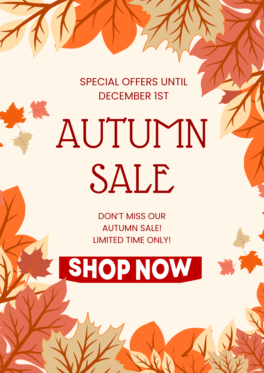 Autumn Sale!