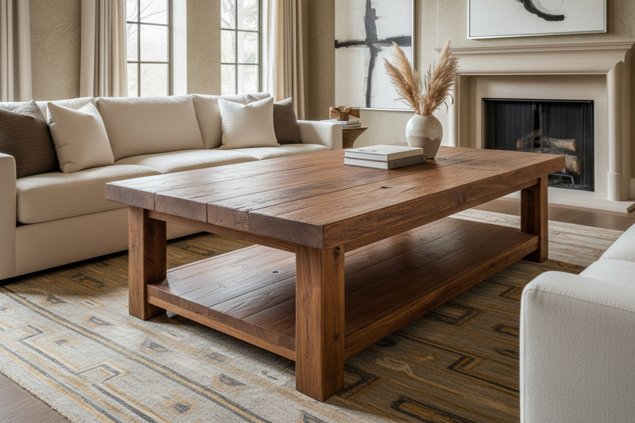 Luxurious Solid Wood Coffee Tables