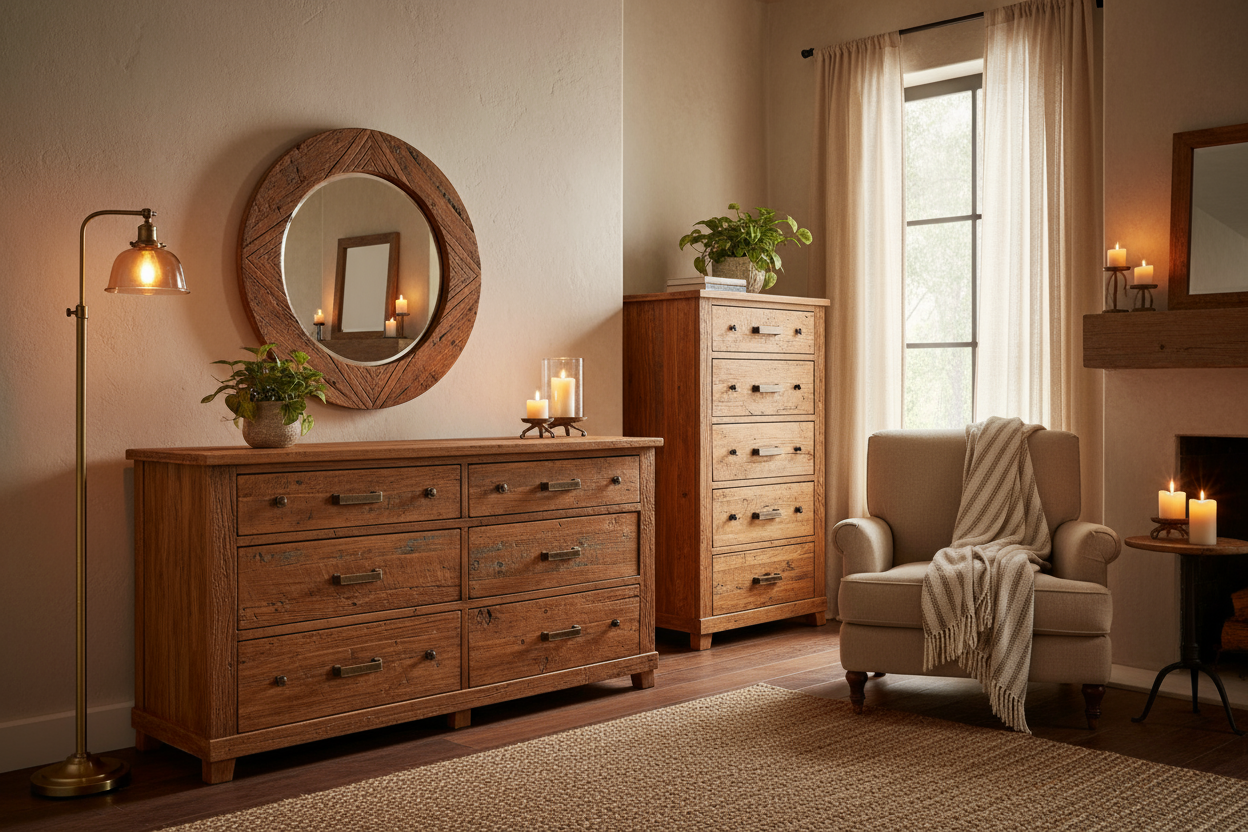 Solid Wood Dressers & Chest of Drawers