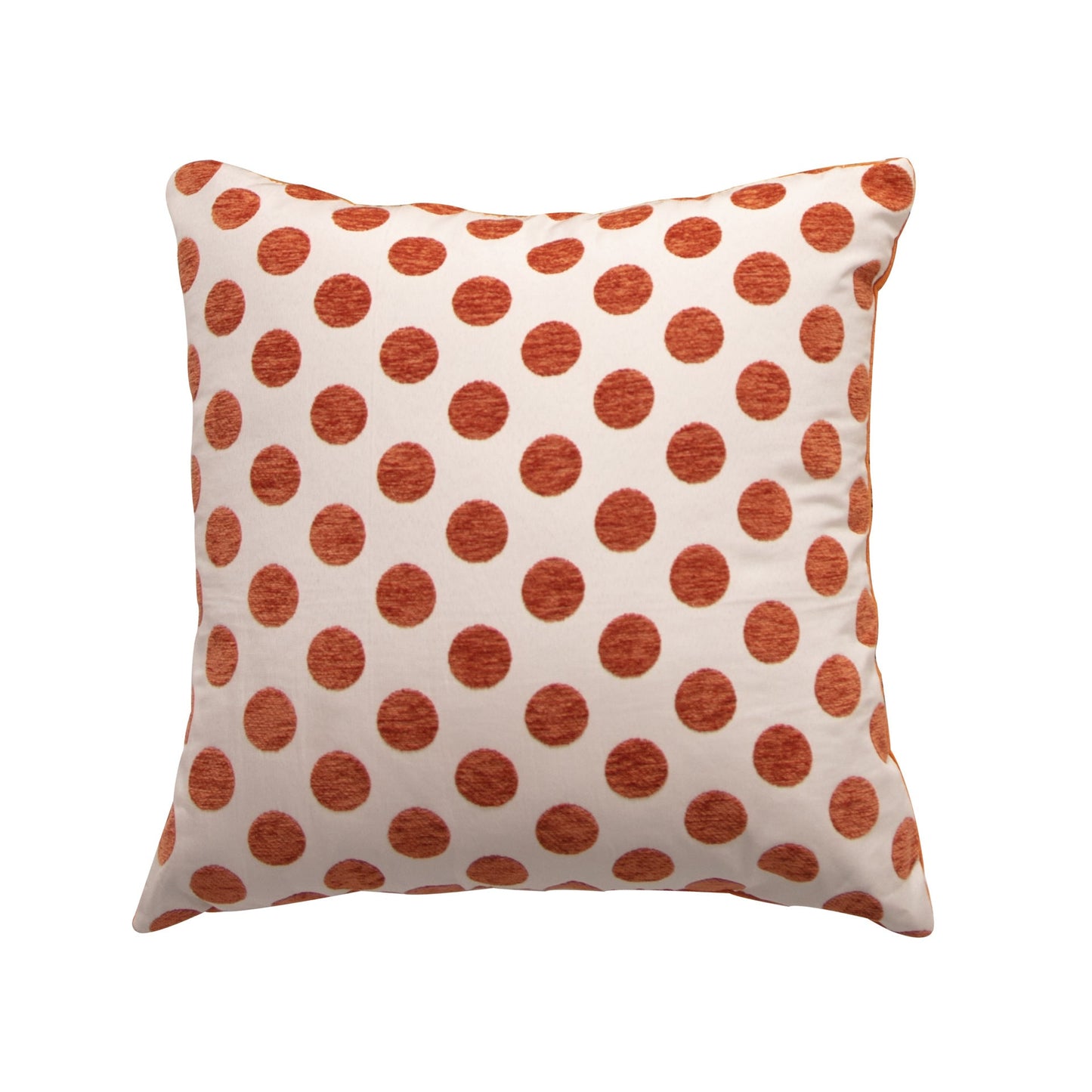 Multiple Geometric Pattern Orange Cushion Cover 45cm x 45cm 18x18 Inches-4