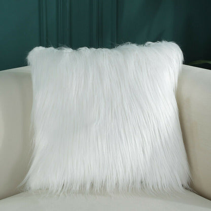 Long Fur Cushion Covers 18 X 18 "-3