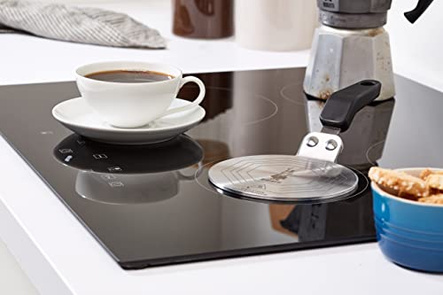 Bialetti Moka Express Aluminium Stovetop Coffee Maker, Silver, 1 Cup