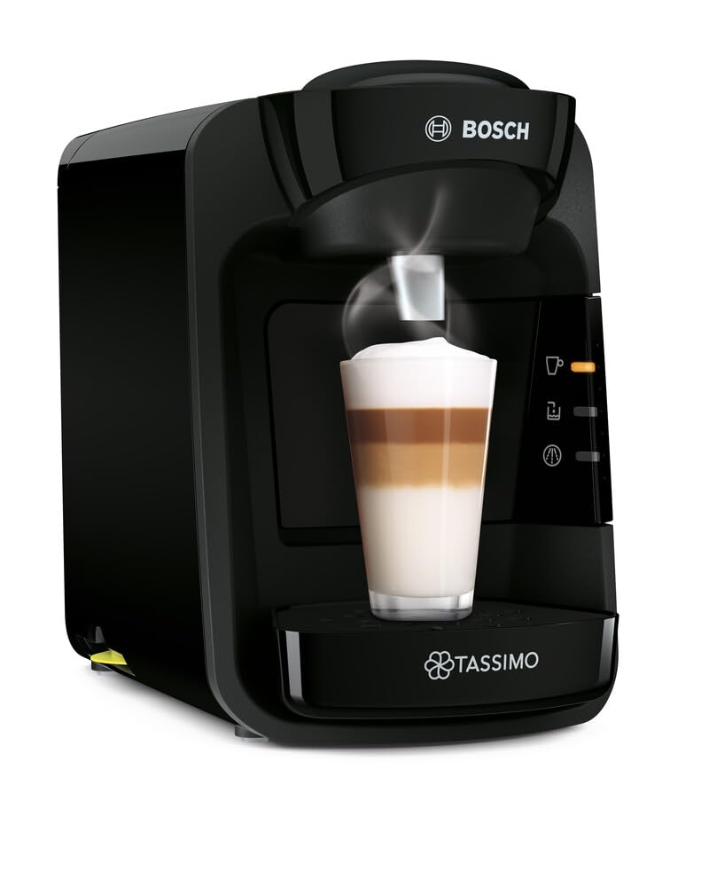Tassimo TAS3102GB Coffee Machine, Plastic, 1300 W, Black