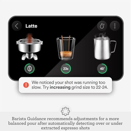 Sage - The Oracle Jet, Professional Coffee Machine with Manual and Automatic Milk Frother - With Knock Box, Milk Jug and Portafilter - 14 Pre-sets, 2.3L Water Tank, 1600 W, Black Truffel