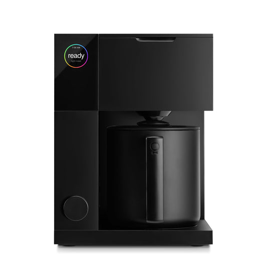 Fellow Aiden Precision Drip Coffee Maker, Thermal Carafe, Perfect Temperature Control, Bloom Cycle, Single Serve to 10 Cup Capacity, Matte Black, UK