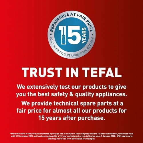 Tefal XXL Dual Easy Fry 11L Air Fryer, Dual Drawer, No Oil, Extra Crisp, Roast, Bake, Reheat, Dehydrate, 7 Pre-set Programs, Dishwasher Safe, 8+ Portions, Java-Grey, EY942BG0