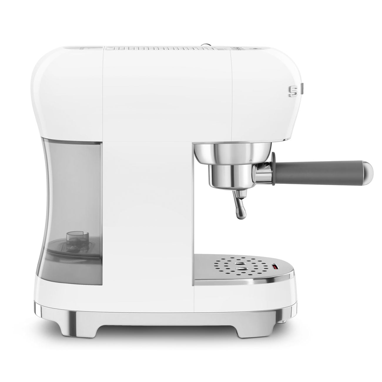 Smeg Retro Coffee Range Set, Espresso Machine with Steam Wand, Electric Coffee Grinder, Black