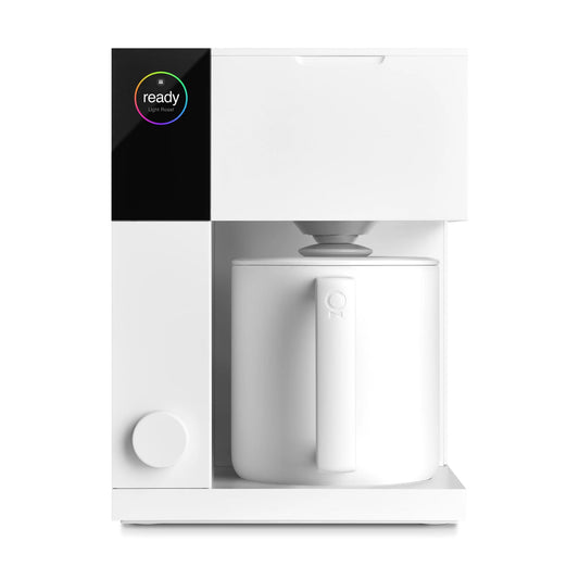 Fellow Aiden Precision Drip Coffee Maker, Thermal Carafe, Perfect Temperature Control, Bloom Cycle, Single Serve to 10 Cup Capacity, Matte Black, UK