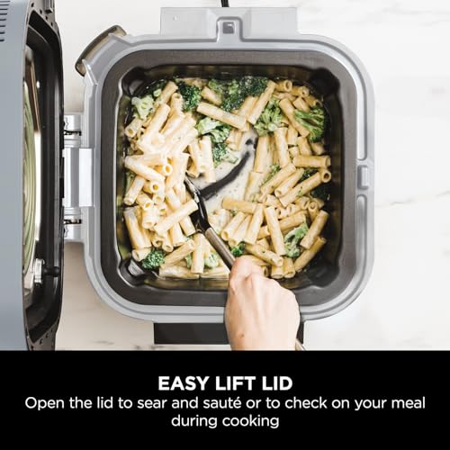 Ninja Combi 12-In-1 Multi-Cooker, Oven & Air Fryer, 12 Cooking Functions, Make 15 Minute* Family-Size Meals, Includes Bake Tray, Pan, & Recipe Guide, Grey, SFP700UK