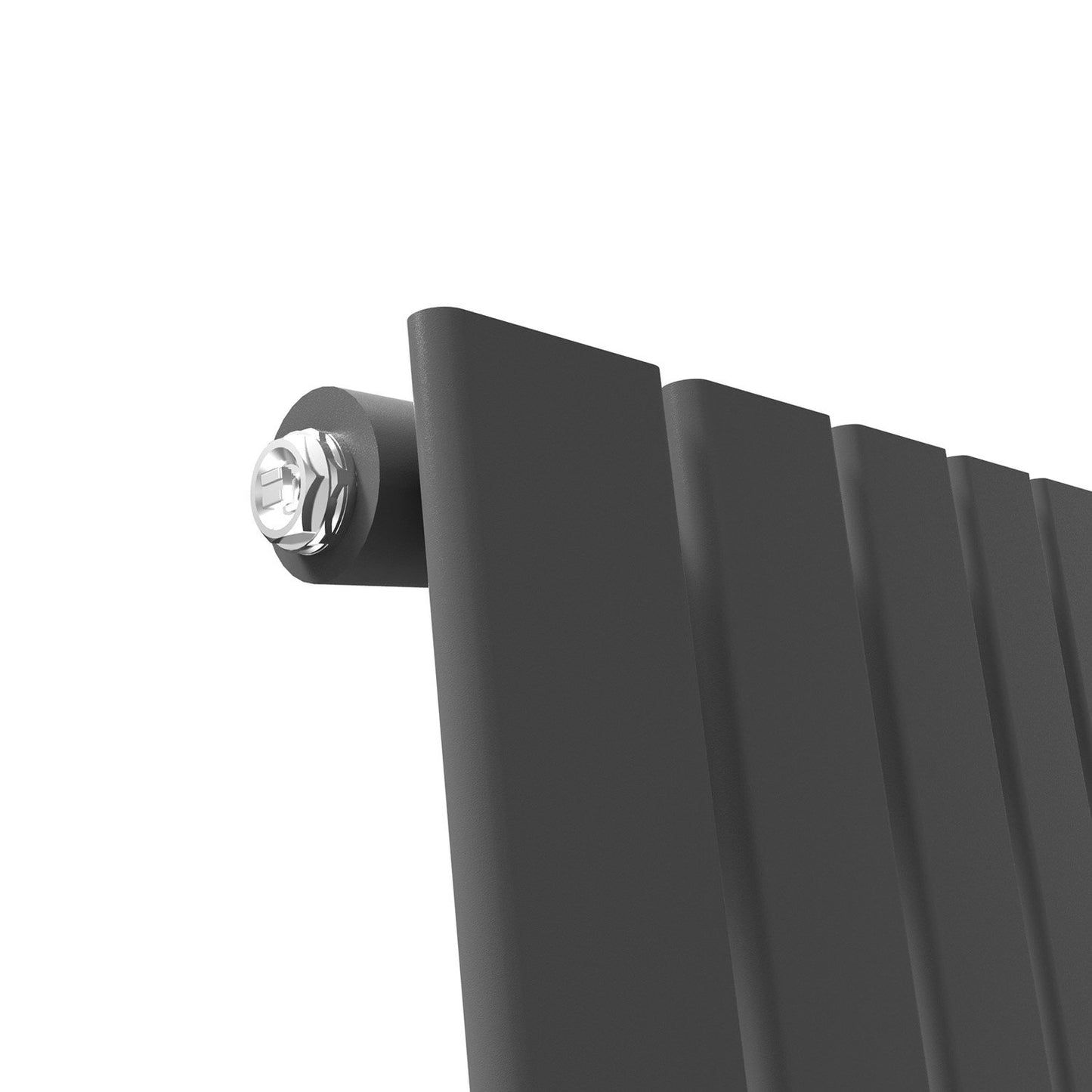 ELEGANT Radiators Vertical White Tall Single Bathroom Kitchen Designer Radiator Flat Panel 1800 x 452 mm