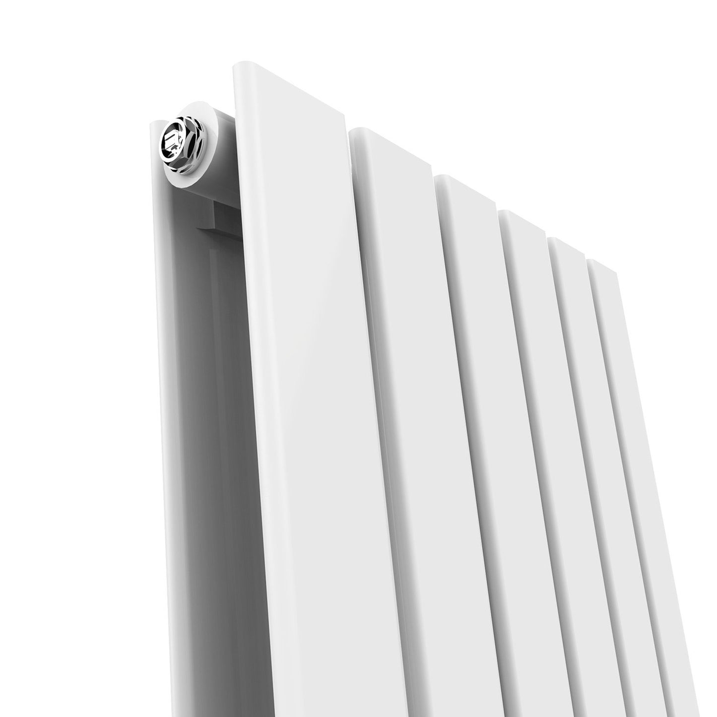 ELEGANT Radiators Vertical White Tall Single Bathroom Kitchen Designer Radiator Flat Panel 1800 x 452 mm