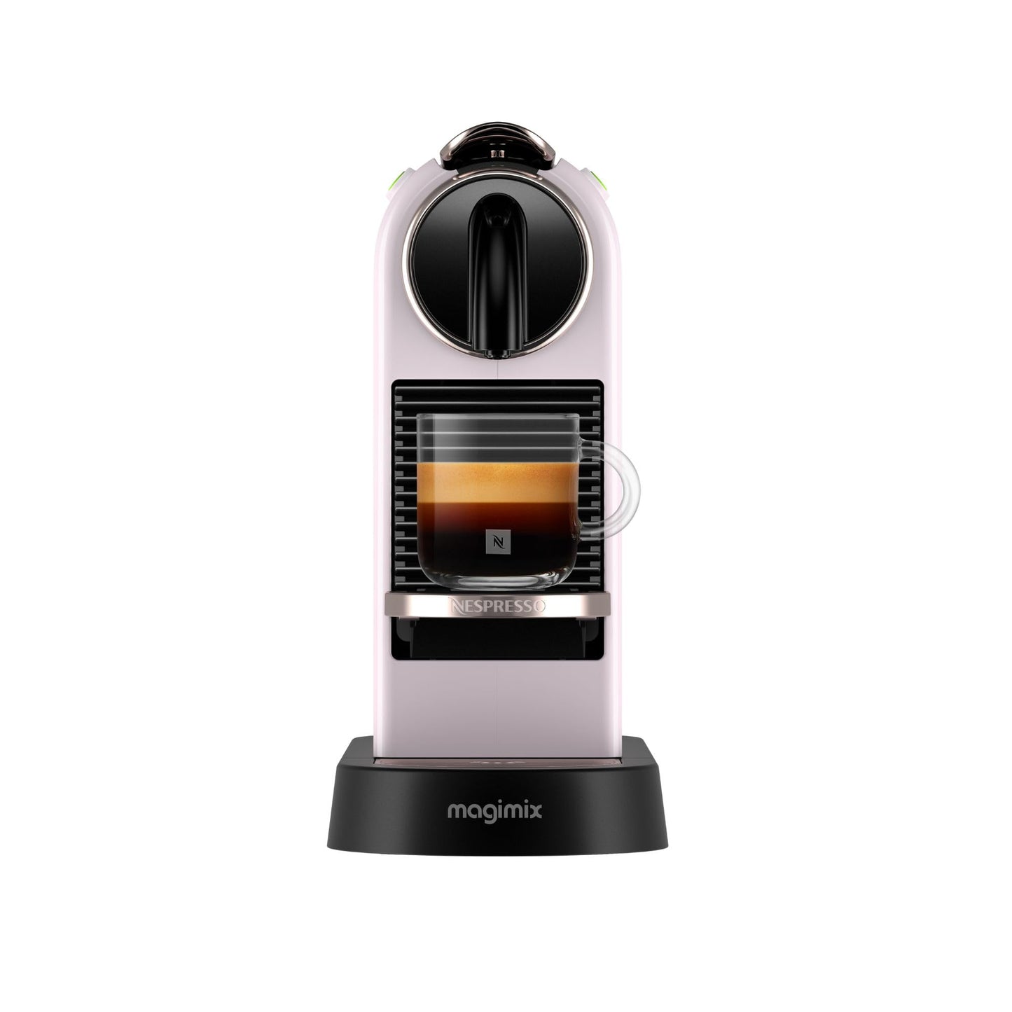Nespresso De'Longhi CitiZ EN167.B, Capsule, Single-Serve Pod Coffee Machine, Compact Design, 19 Bar Pressure, 2 Cup Sizes, Welcome Set Included, Black, 1260 W