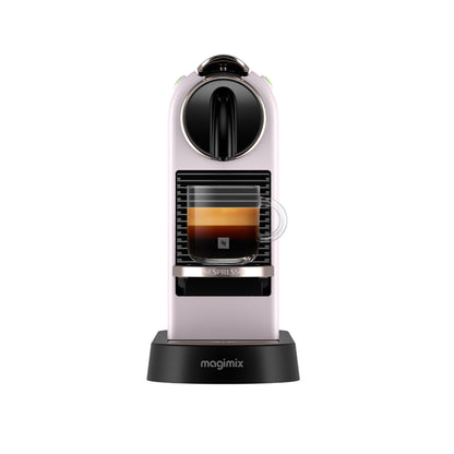 Nespresso De'Longhi CitiZ EN167.B, Capsule, Single-Serve Pod Coffee Machine, Compact Design, 19 Bar Pressure, 2 Cup Sizes, Welcome Set Included, Black, 1260 W