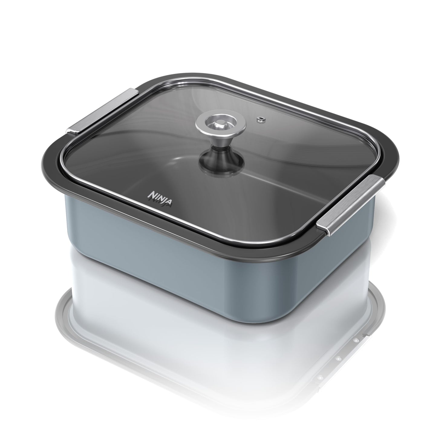 Ninja Combi 12-In-1 Multi-Cooker, Oven & Air Fryer, 12 Cooking Functions, Make 15 Minute* Family-Size Meals, Includes Bake Tray, Pan, & Recipe Guide, Grey, SFP700UK
