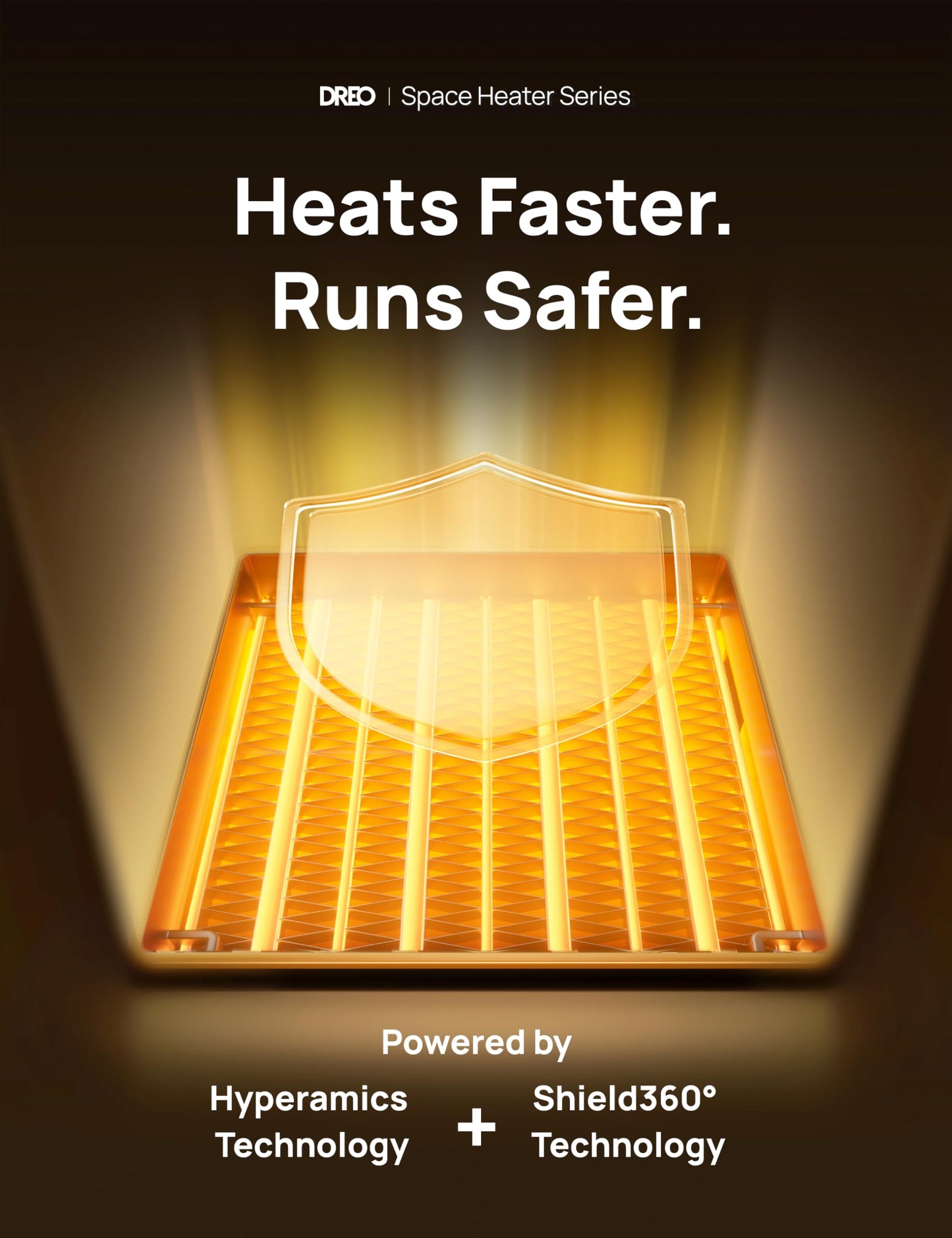 Dreo Electric Space Heater, 70° Oscillating Portable Heaters for Home, 1500W PTC Ceramic Heater with Thermostat, Remote Control, 3-Mode 3-Speed, 1-12H Timer, Overheat & Tip-Over Protection, ECO-Mode