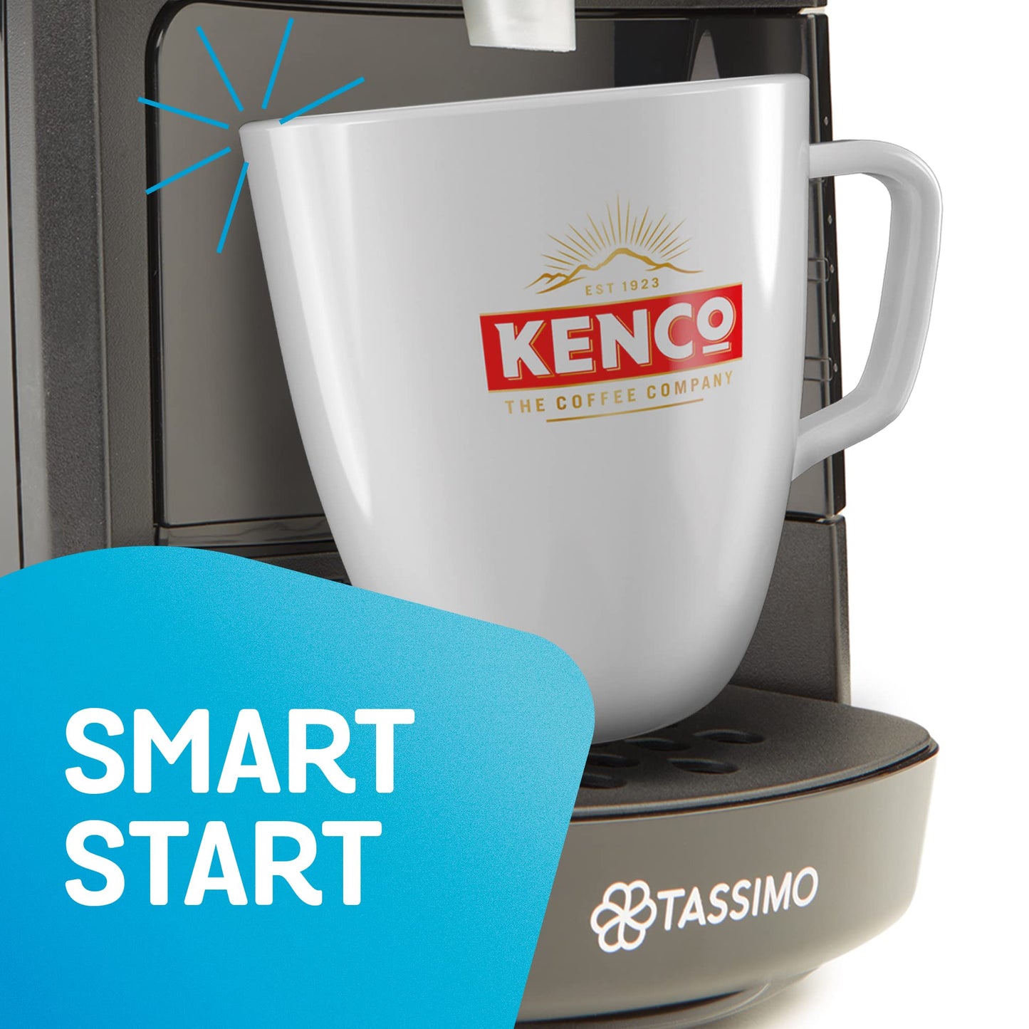 Tassimo TAS3102GB Coffee Machine, Plastic, 1300 W, Black