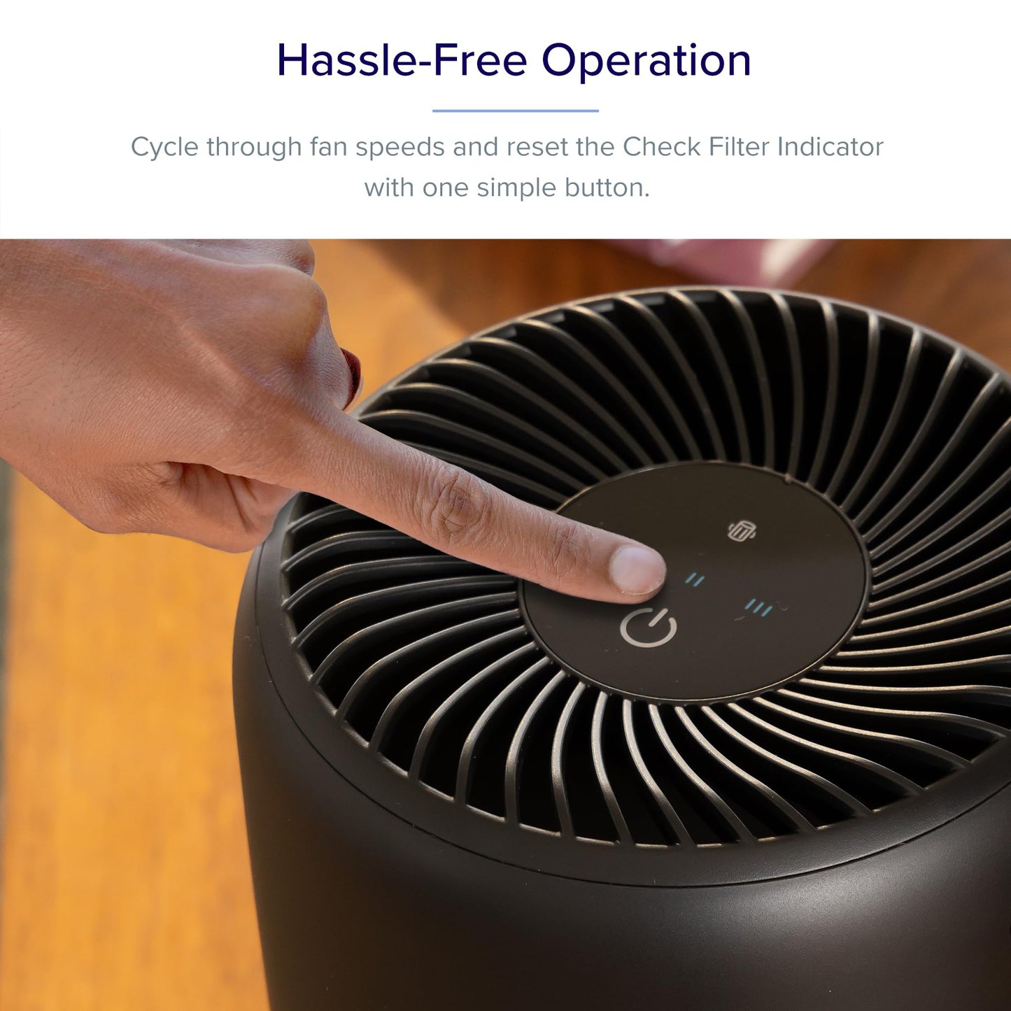 LEVOIT Air Purifier for Bedroom Home, Quiet HEPA Filter Cleaner with Fragrance Sponge & 3 Speed for Better Sleep, Air Frenshener, Allergies, Dust, Pet Dander, Odour, Smoke, Office, Desktop, Core Mini