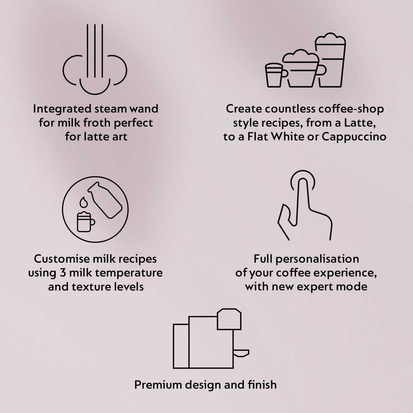 Nespresso - Vertuo Creatista Capsule Coffee Machine with Milk Frother Wand for Cappuccino, Flat White and Espresso by Sage, Sea Salt