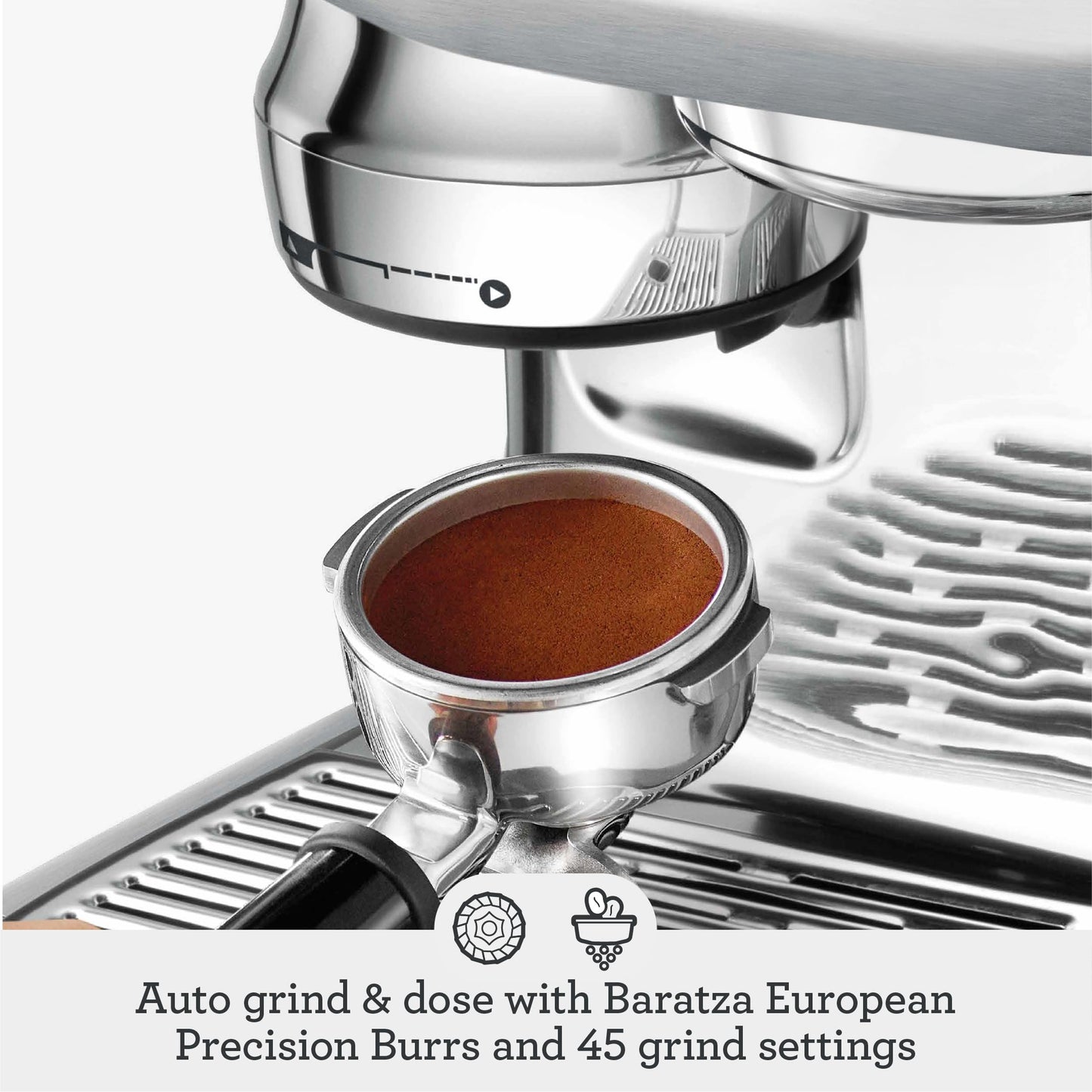 Sage - The Oracle Jet, Professional Coffee Machine with Manual and Automatic Milk Frother, Brushed Stainless Steel