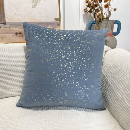 Gold Stamp Dots Velvet Cushion Covers 45 x 45 cm - Available in 8 Colours-10