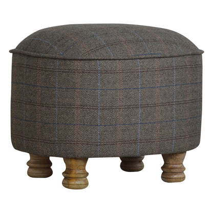 wholesale Oval Multi Tweed Foot Stool for resale