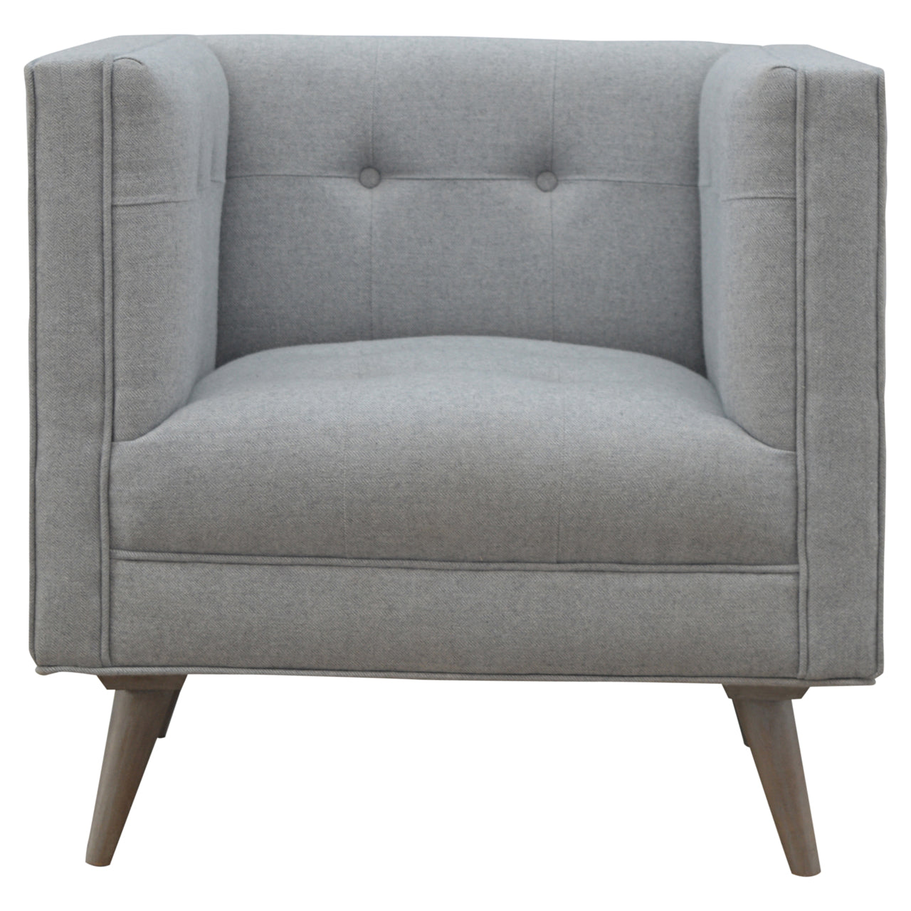 Grey Tweed Armchair wholesalers