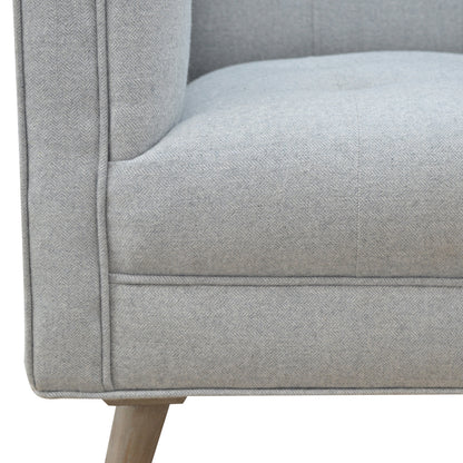 Grey Tweed Armchair for wholesale