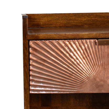 Manila Copper 1 Drawer Bedside dropshipping