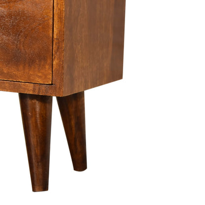 Chestnut Bedside for reselling