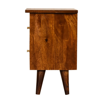 Chestnut Bedside for wholesale