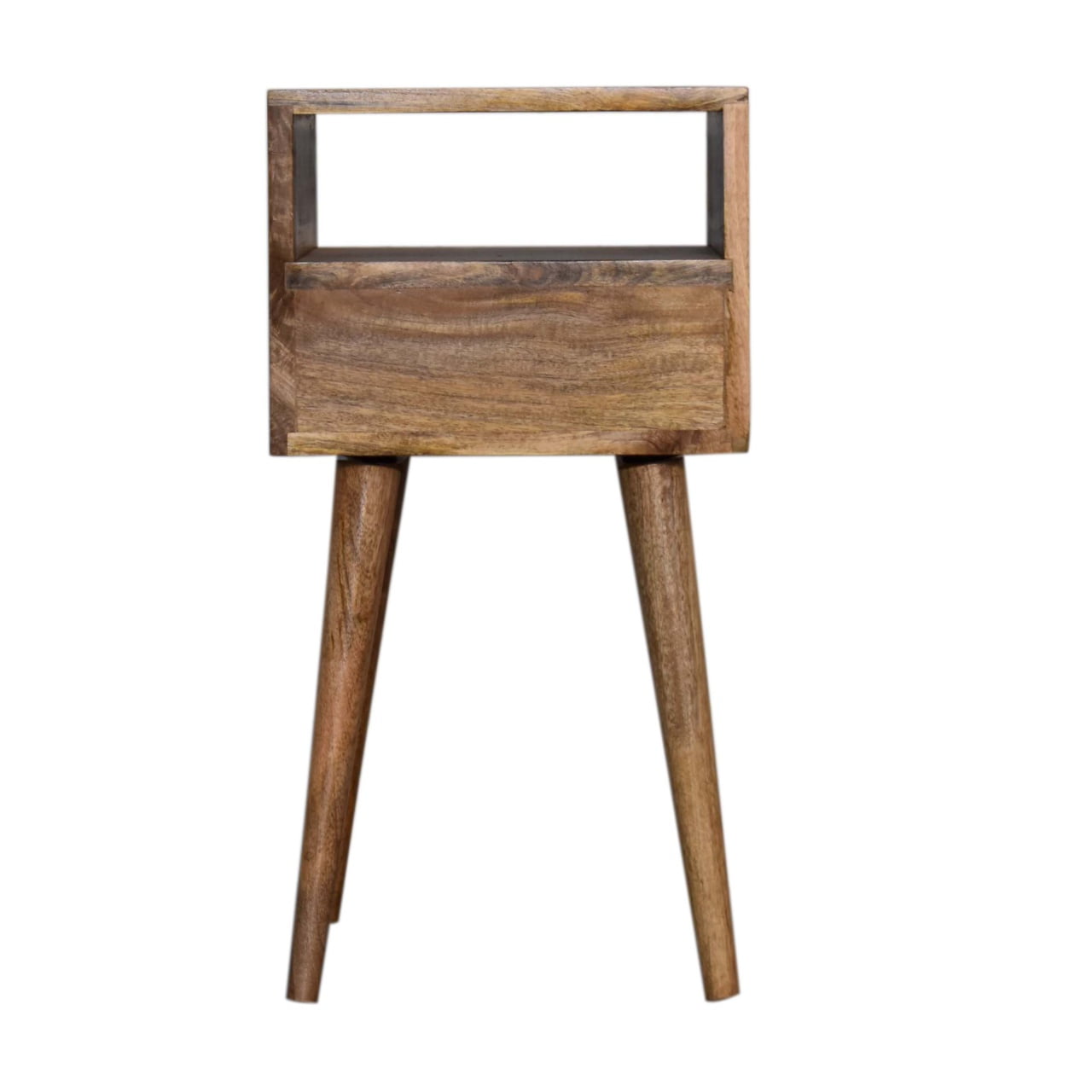 Mini Navy Blue Hand Painted Bedside-7