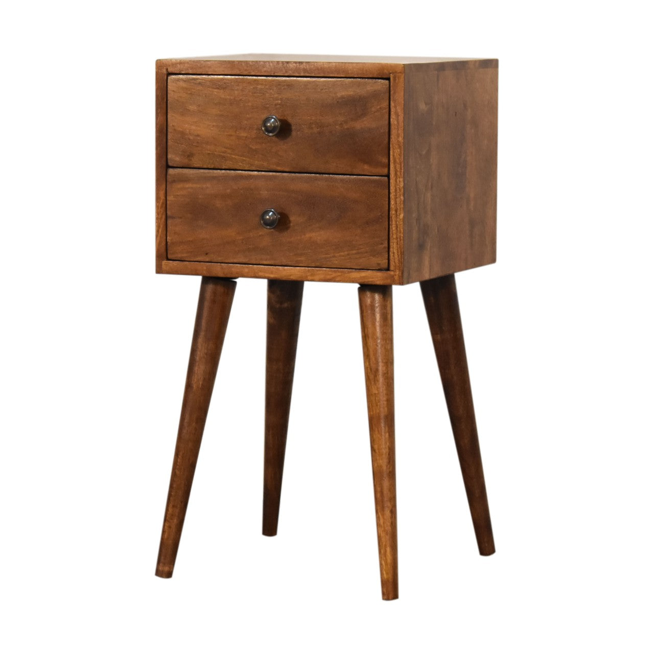 Mini 2 Drawer Chestnut Bedside wholesalers