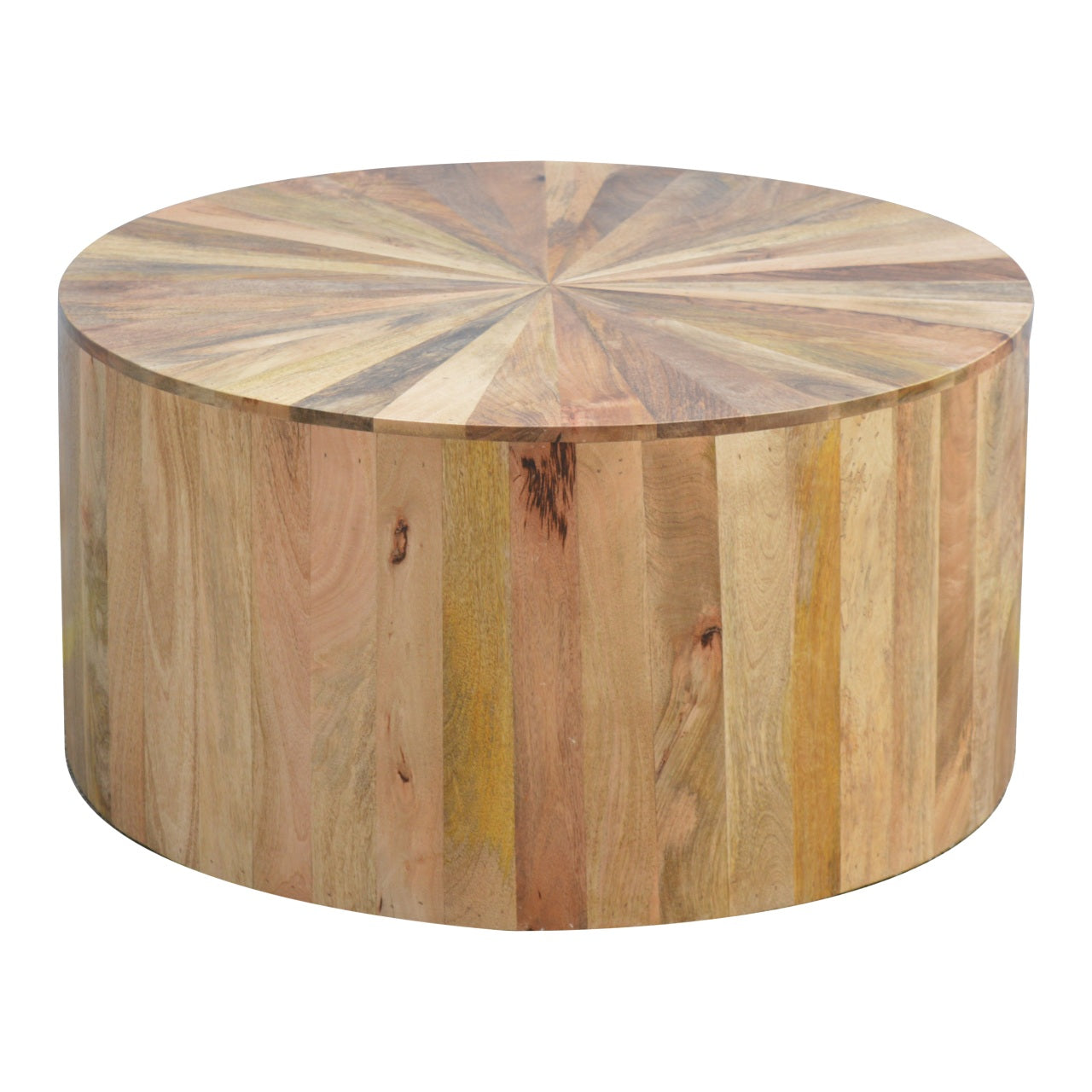 Round Wooden Coffee Table dropshipping