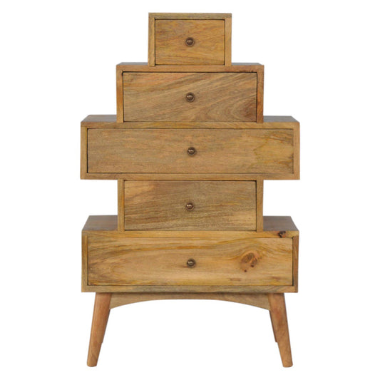 Solid Wood Tower Chest Cabinet for resale